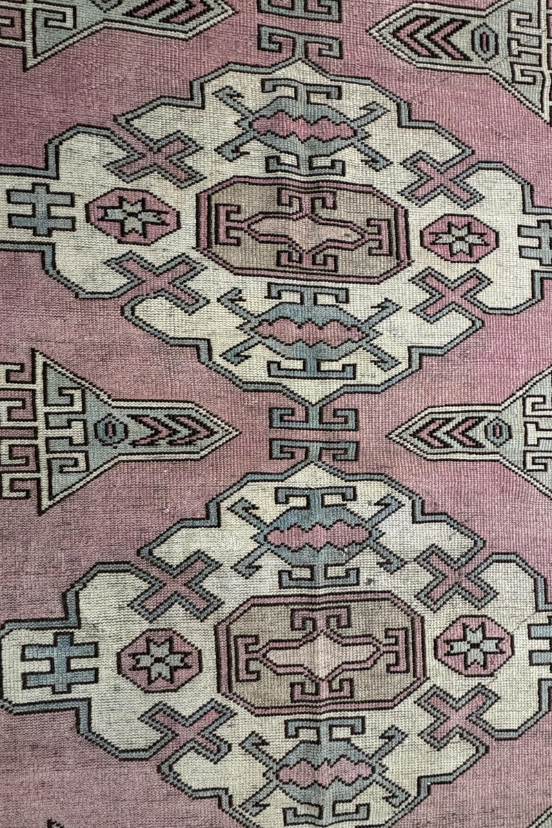 5.9x8.5 ft 🧵 Mixed Pattern Anatolian Rug | Handwoven Wool Carpet