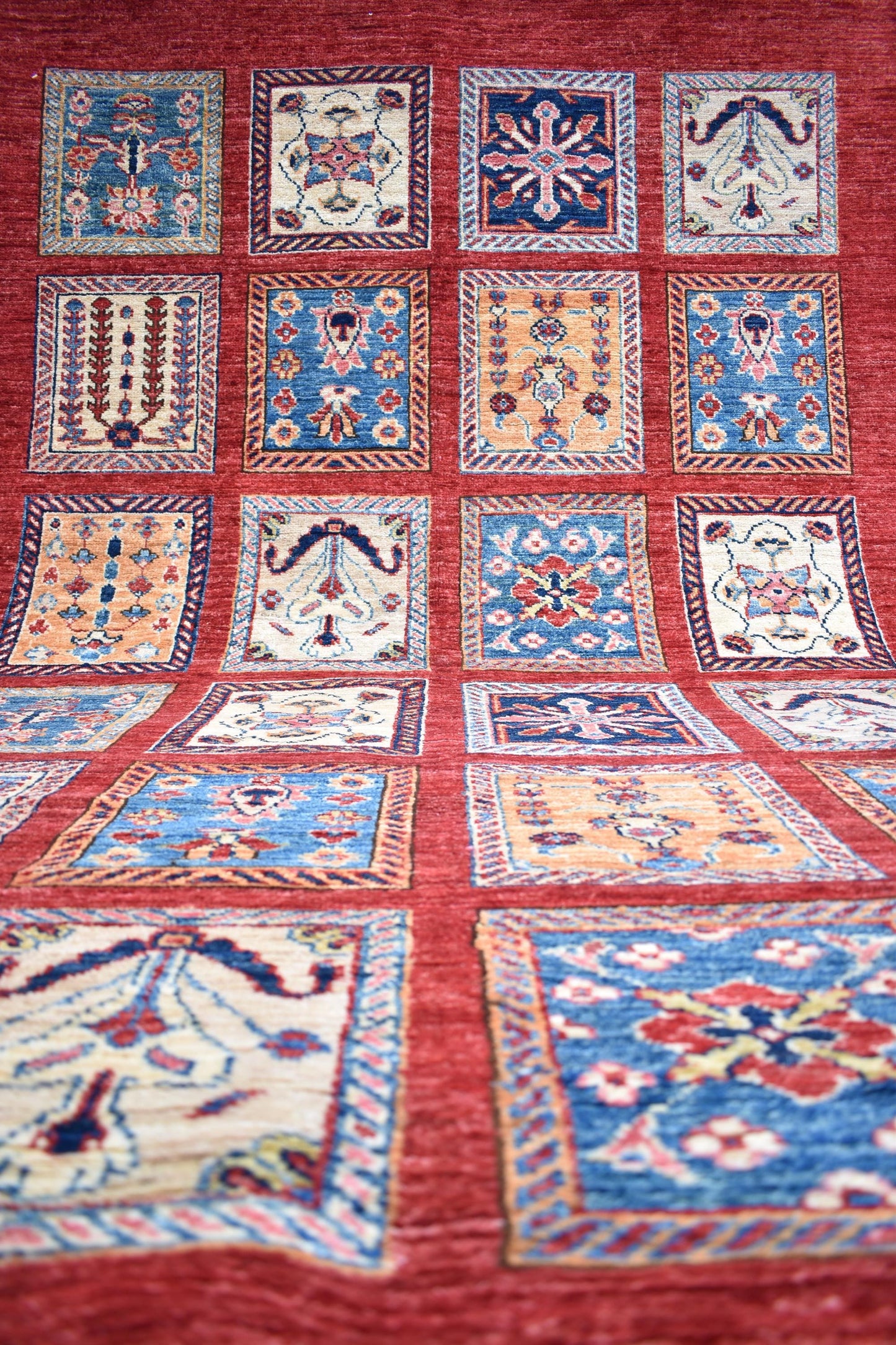 5x7 Top Quality Chobi Hand knotted Afghan Turkmen Rug, Wool Hand woven Rug, Modern Flooring Rug, Decor Rug, Living Room Rug