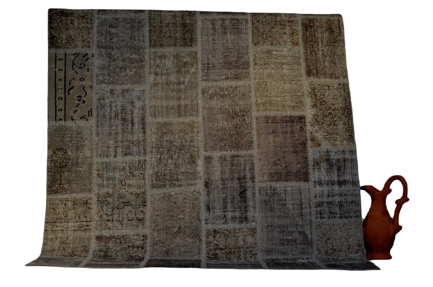 Handcrafted Patchwork Rug – Authentic Turkish Kilim Art