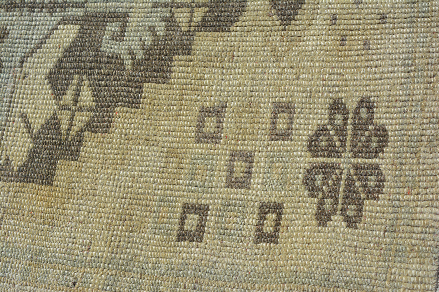 63x110 cm (2.1x3.6 ft) Anatolian Runner Rug – Handwoven Earth Tone Wool Carpet
