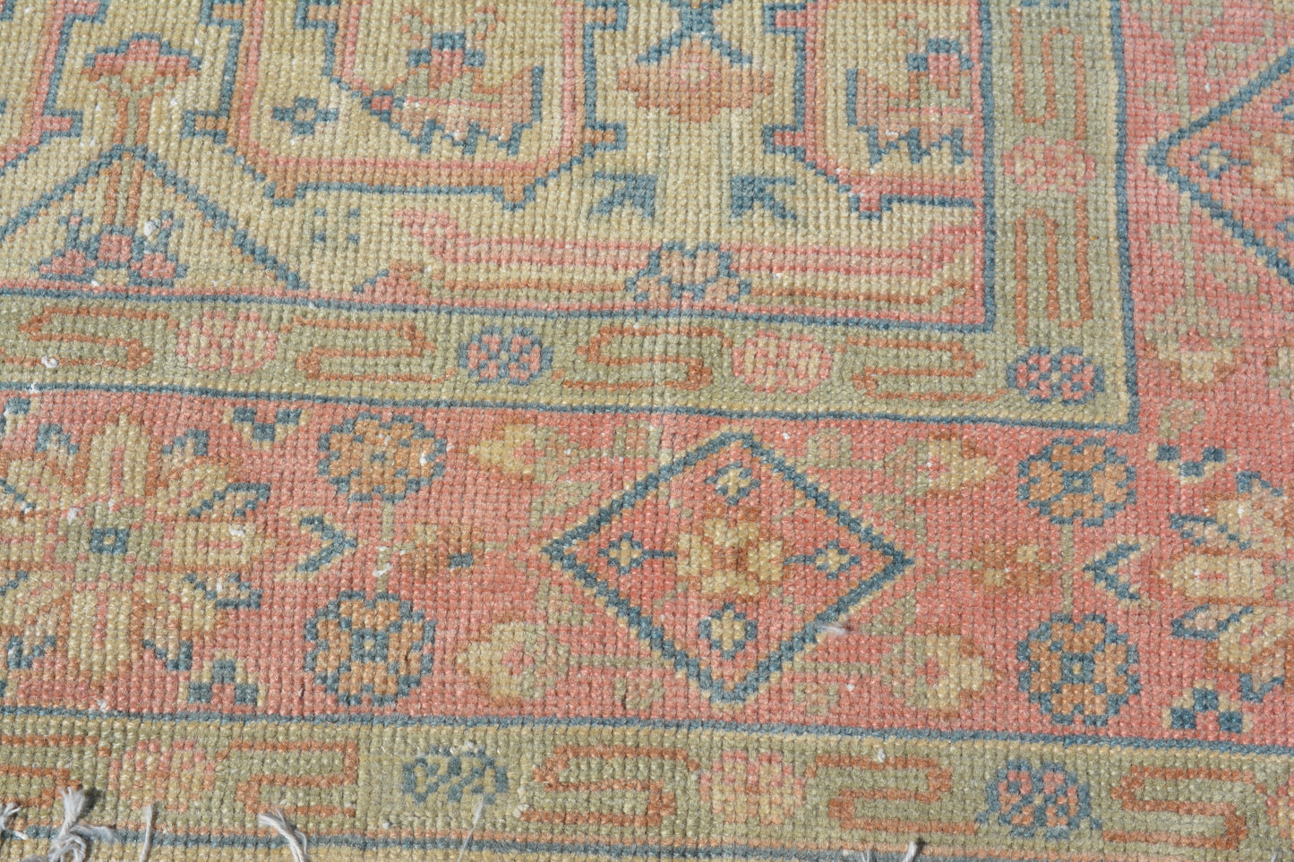 200x278 cm (6.6x9.1 ft) Anatolian Rug – Handwoven Wine Red Wool Carpet