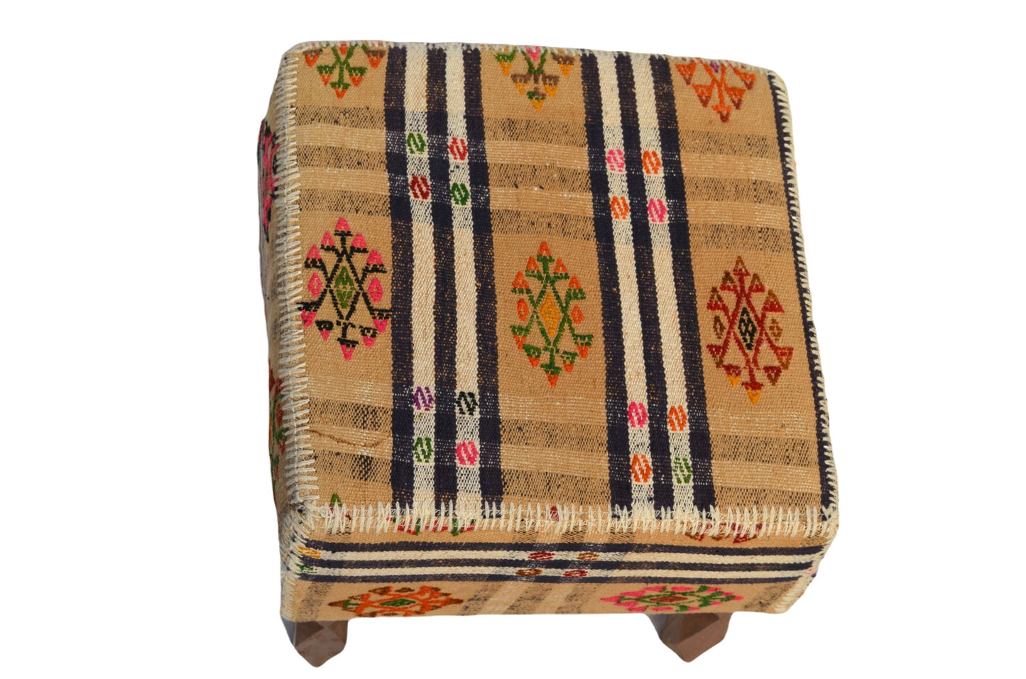 🌿 Soft & Comfortable Pouf – Adds Charm to Your Space 41x41 cm, Ideal for Living Rooms