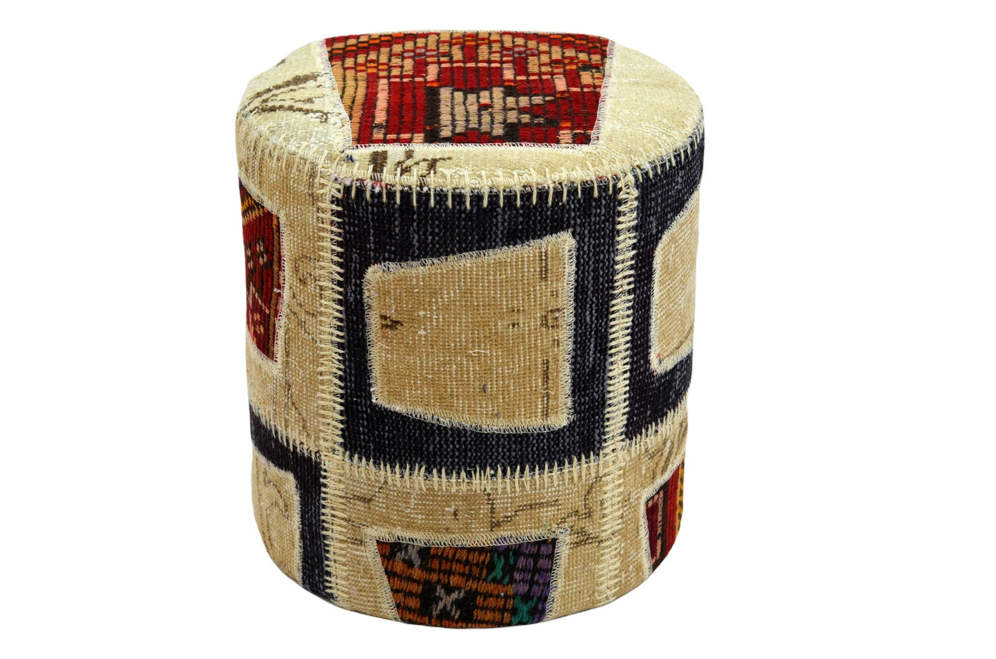✨ Handcrafted Pouf for Style & Comfort 41x41 cm