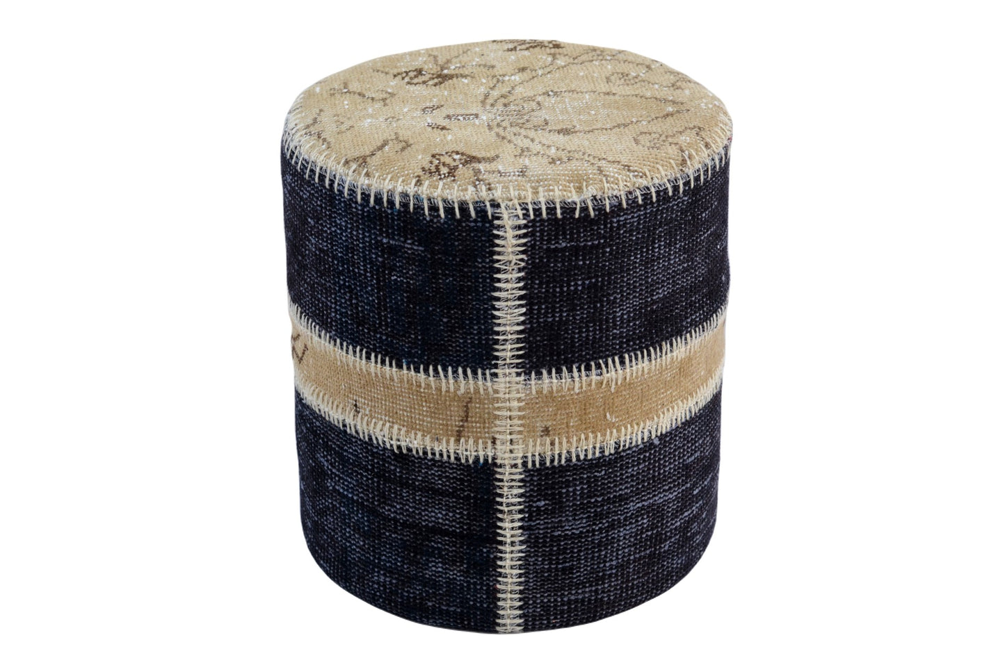 ✨ Handcrafted Pouf for Style & Comfort 41x41 cm