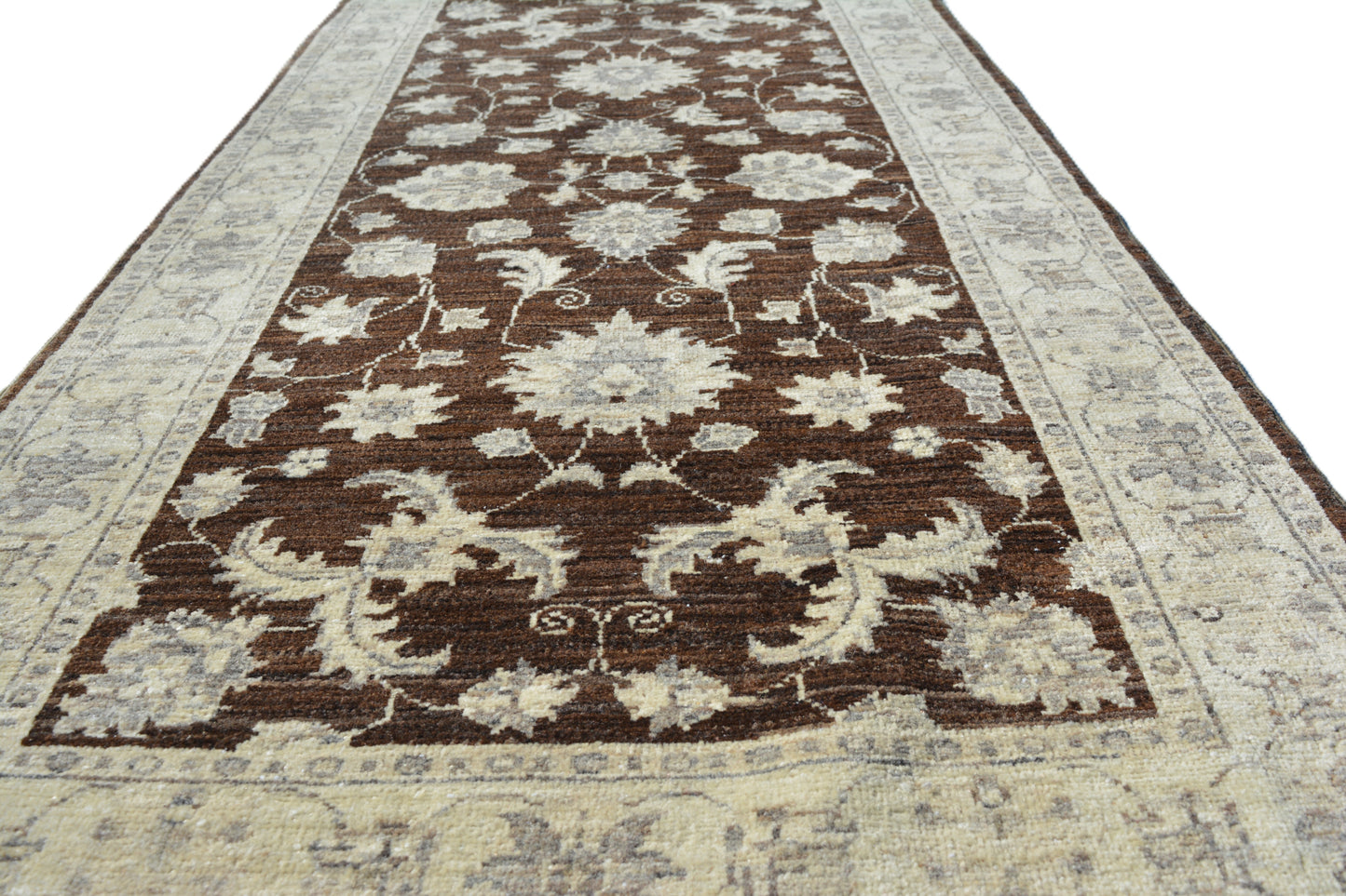Anadolu Runner Rug – Handmade Turkish Hallway Rug – 80x310 cm – Brown