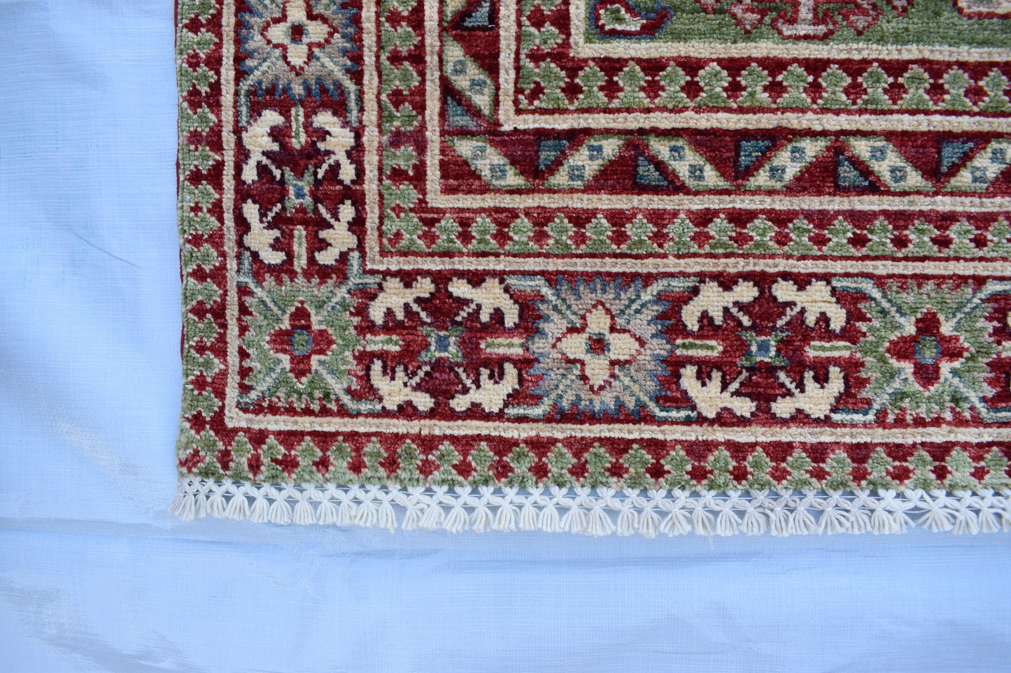 5x7 Waziri Oriental Rug, Hand Knotted Rug, Wool Rug, Afghan Handmade Rug, Handmade Area Rug, Living Room Rug, Bedroom Rug