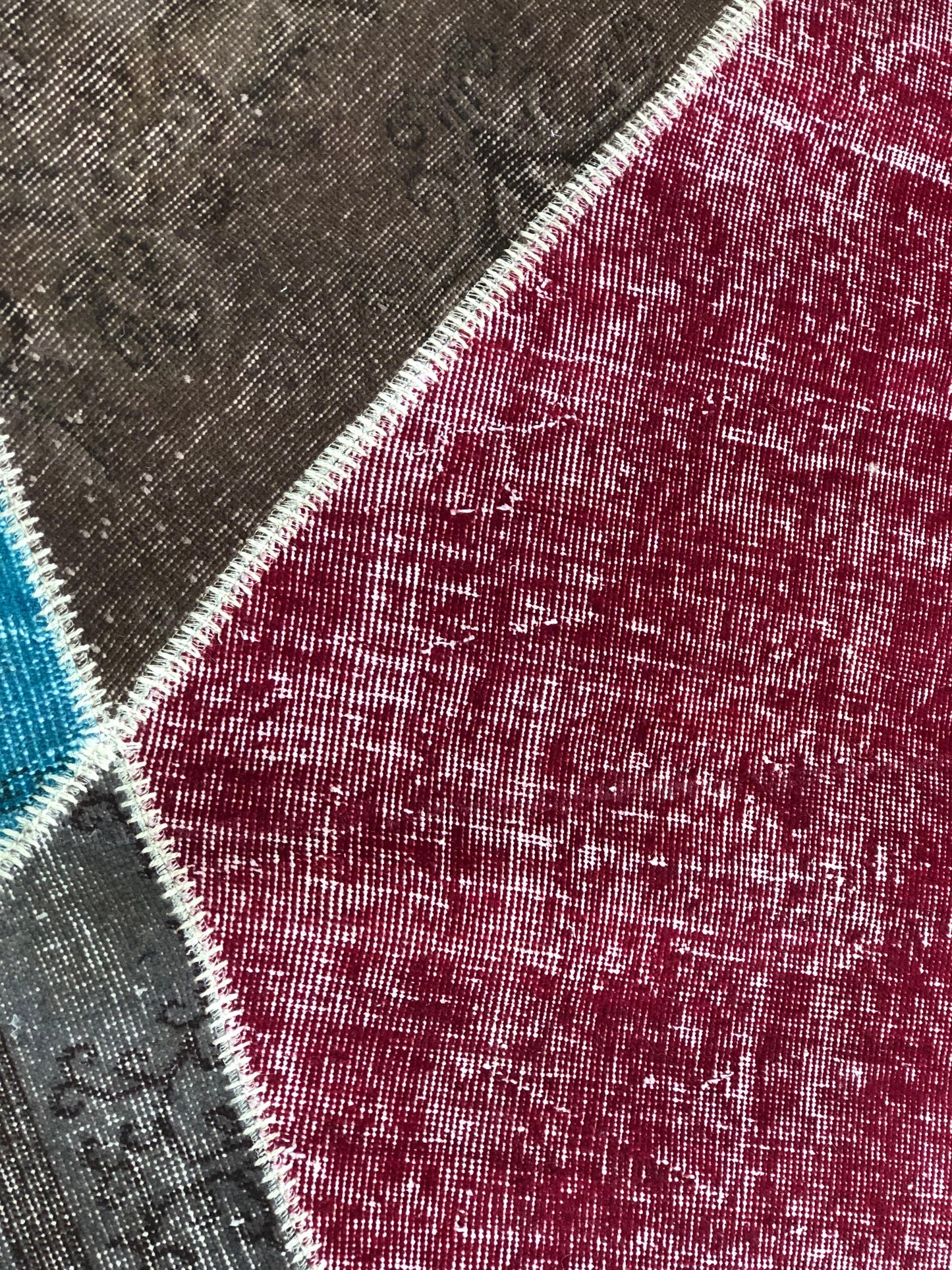 Vintage Handmade Patchwork Carpet – Turkish Kilim Heritage