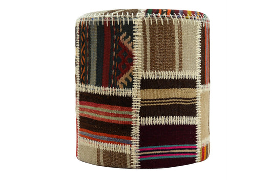 🛋️ Elegant Handwoven Pouf – Perfect for Any Room Measuring 41x41 cm, Cozy and Stylish