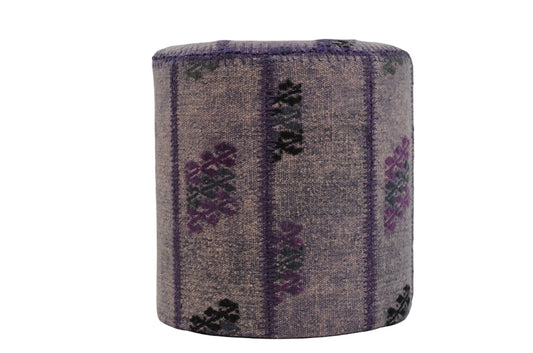 💫 Boho-Chic Pouf – Handcrafted &amp; Versatile 41x41 cm, Decorative Ottoman for Your Home