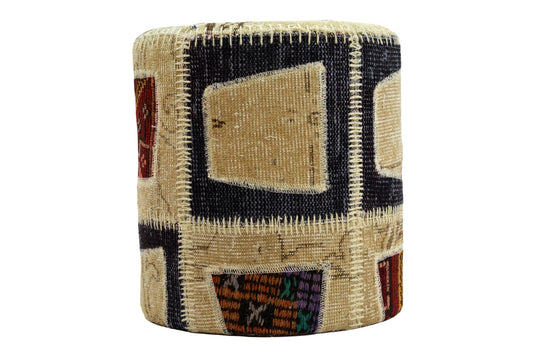 ✨ Handcrafted Pouf for Style &amp; Comfort 41x41 cm