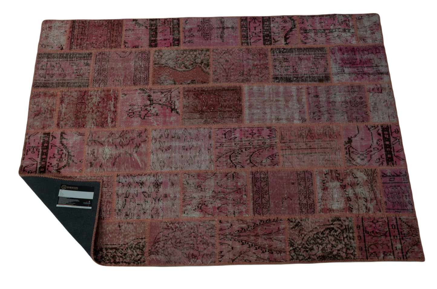 Handcrafted Patchwork Rug – Timeless Turkish Craftsmanship