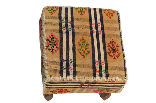 🌿 Soft &amp; Comfortable Pouf – Adds Charm to Your Space 41x41 cm, Ideal for Living Rooms