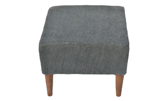 💫 Boho-Chic Pouf – Handcrafted &amp; Versatile 41x41 cm, Decorative Ottoman for Your Home