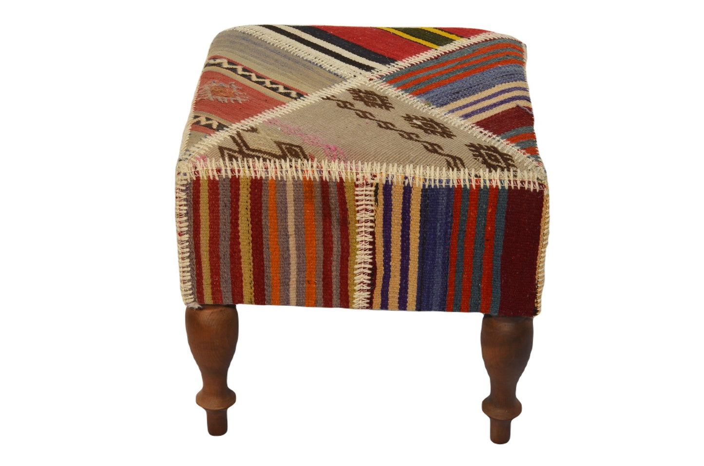 🌿 Soft &amp; Comfortable Pouf – Adds Charm to Your Space 41x41 cm, Ideal for Living Rooms