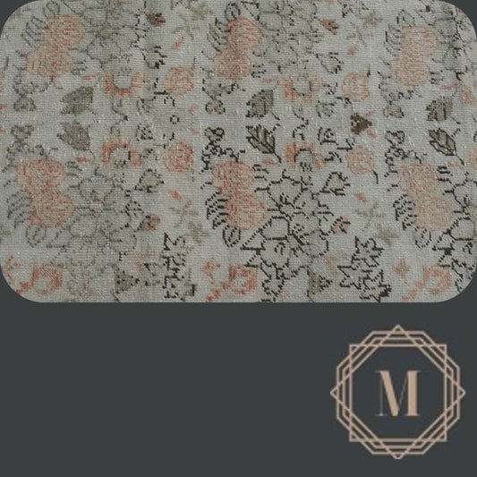 96x180 cm (3.1x5.9 ft) Anatolian Rug – Handwoven Midnight Blue Wool Carpet